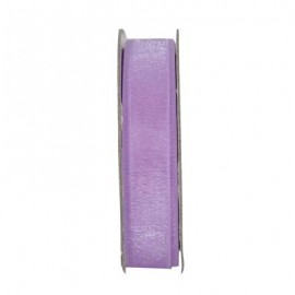 3m Ribbon - Organza - Lilac Mist