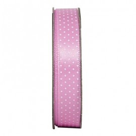 3m Ribbon - Spotted - Soft Pink