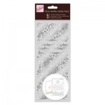 Outline Stickers - Verses - Get Well - Silver
