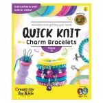 Quick Knit Charm Bracelets