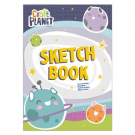 Craft Planet Sketch Pad A4 90gsm 40 Sheets
