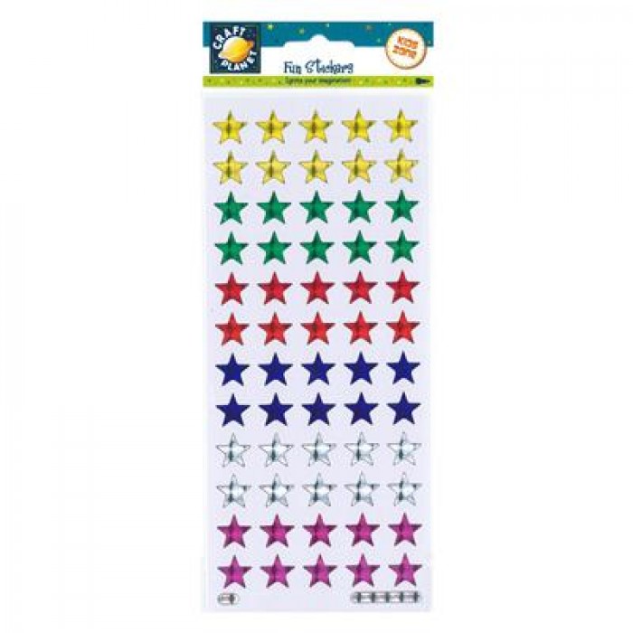 Fun Stickers - Holographic Stars