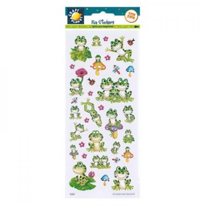 Fun Stickers - Frogs