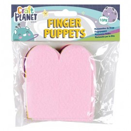 Finger Puppets (10pk) - Assorted Colours
