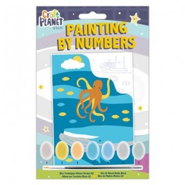 Mini Paint By Numbers Kit - Underwater