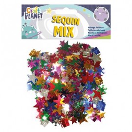 Spangle Mix (50g) - Assorted Colours
