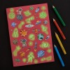 Fun Stickers - Glow In The Dark - Outer Space