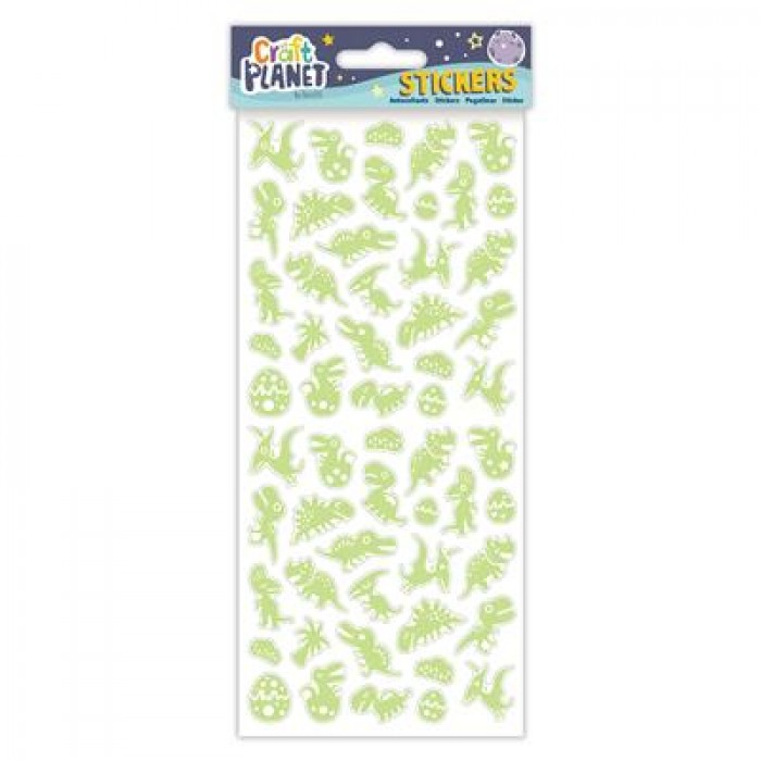 Fun Stickers - Glow In The Dark - Dinosaurs