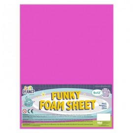 9 x 12 Funky Foam Sheet (2mm Thick) - Fuschia