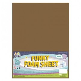 9 x 12 Funky Foam Sheet (2mm Thick) - Tan