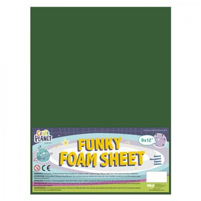 9 x 12 Funky Foam Sheet (2mm Thick) - Hunter