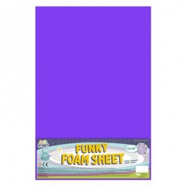12 x 18 Funky Foam Sheet (2mm Thick) - Purple