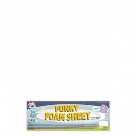 12 x 18 Funky Foam Sheet (2mm Thick) - White