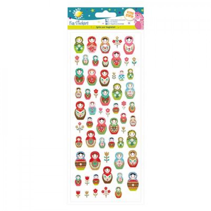 Fun Stickers - Russian Dolls