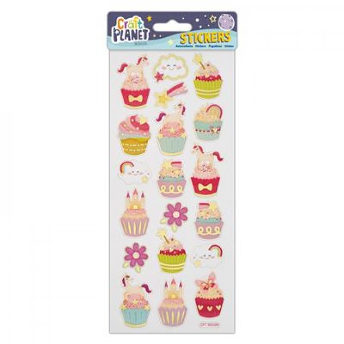 Fun Stickers - Unicorns &amp; Cupcakes