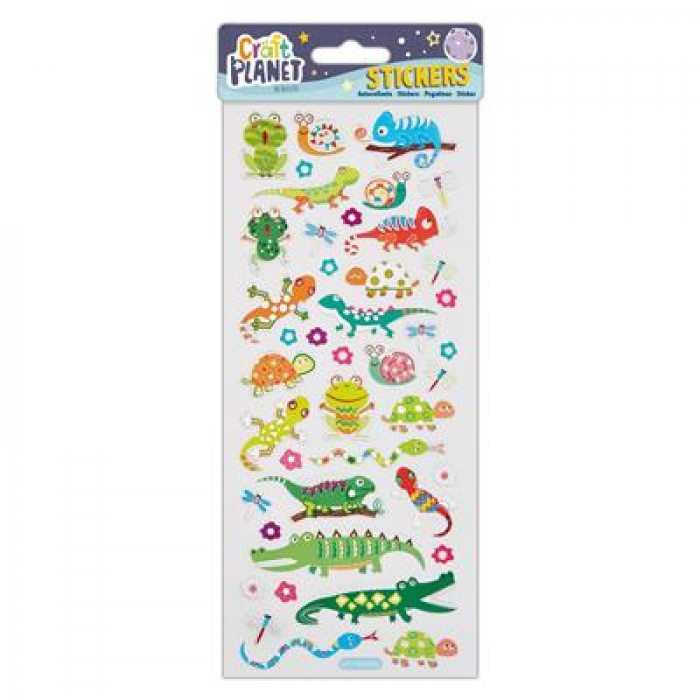 Fun Stickers - Crocs &amp; Lizards