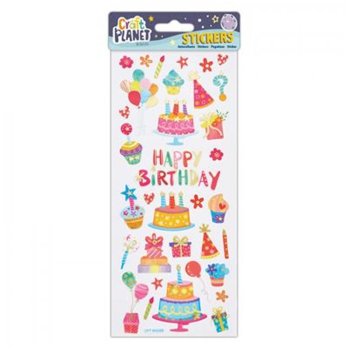 Fun Stickers - Happy Birthday