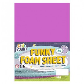 A5 Funky Foam Sheet (24pk 2mm Thick)
