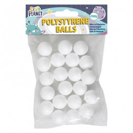 2cm Polystyrene Balls (20pcs)