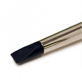 Flat Chisel Clay Black Tip Size 6