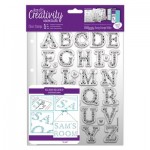 A5 Clear Stamp Set (32pcs) - Butterfly Alphabet