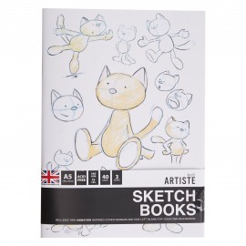 A5 Sketchbooks - Animation - Pack of 3