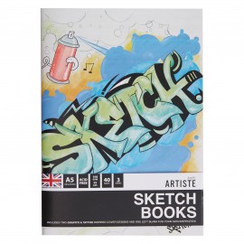 A5 Sketchbooks - Graffiti Tattoo - Pack of 3