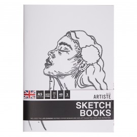 A5 Sketchbooks - Life Drawing - Pack of 3