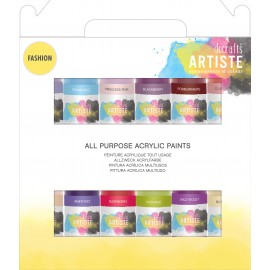 Artiste Acryl Pack 12 x 59ml - Mode