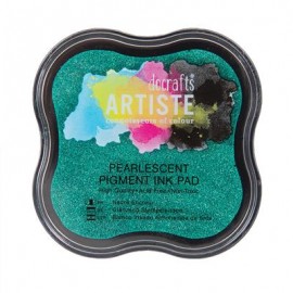 Pigment Ink Pad - Pearlescent Mantis Green