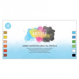 Water-soluble Oil Pastels Pack 12