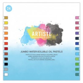 Water-soluble Oil Pastels Pack 24