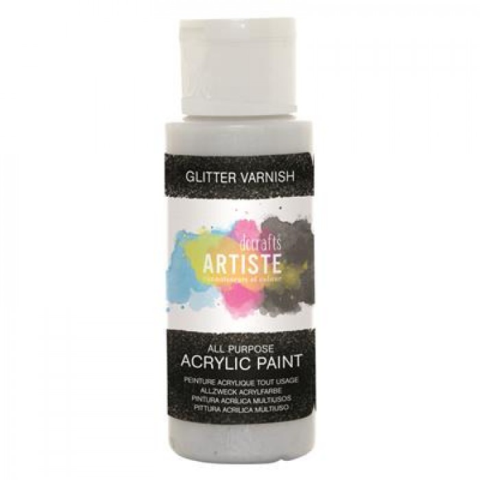 Artiste Medium 2Oz - Glitter Varnish