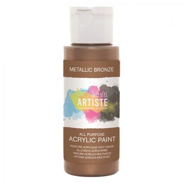 Artiste Acrylic 2Oz Metallic Bronze