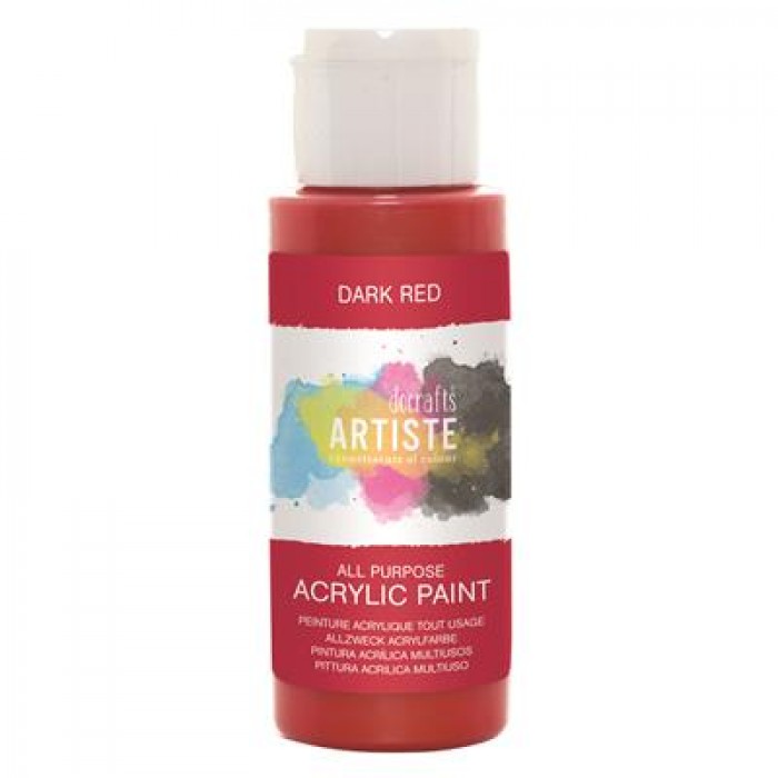 Artiste Acrylic 2Oz - Dark Red