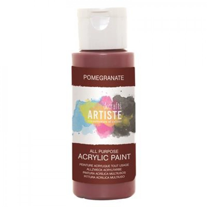 Artiste Acrylic 2Oz - Pomegranate