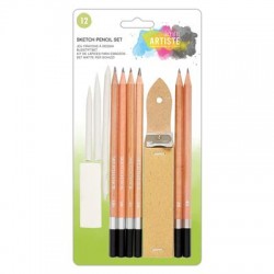 Pencil Charcoals & Pastels
