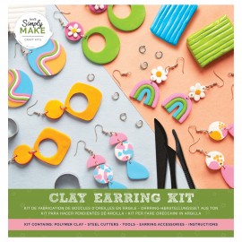Maak je eigen Clay Earring Kit
