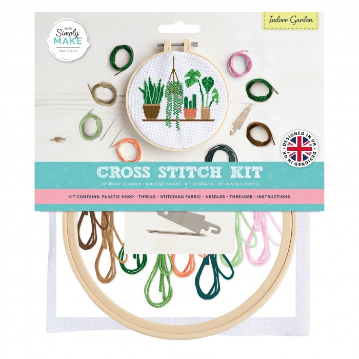 Cross Stitch Kit - Indoor Garden