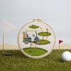 Kruissteek Kit - golf