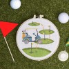 Kruissteek Kit - golf