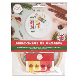 Borduren op nummer - Kerstcrackers