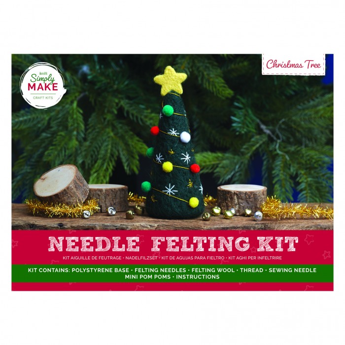 Naaldvilten Kit - Kerstboom