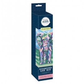 Diamond Art Kit - Colourful Elephant