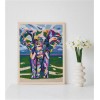 Diamond Art Kit - Colourful Elephant