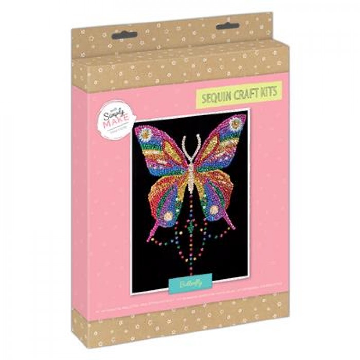 Sequin Craft Kit - Butterfly