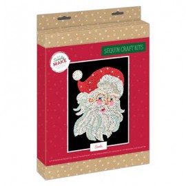 Christmas Sequin Craft Kit - Santa