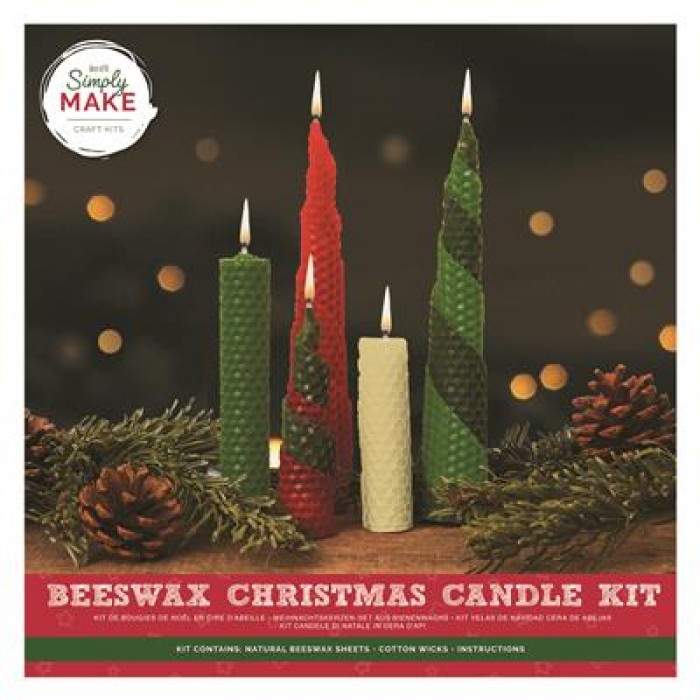 Beeswax Christmas Candle Kit