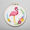 Embroidery Kit - Flamingo