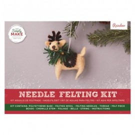 Needle Felting Kit - Reindeer